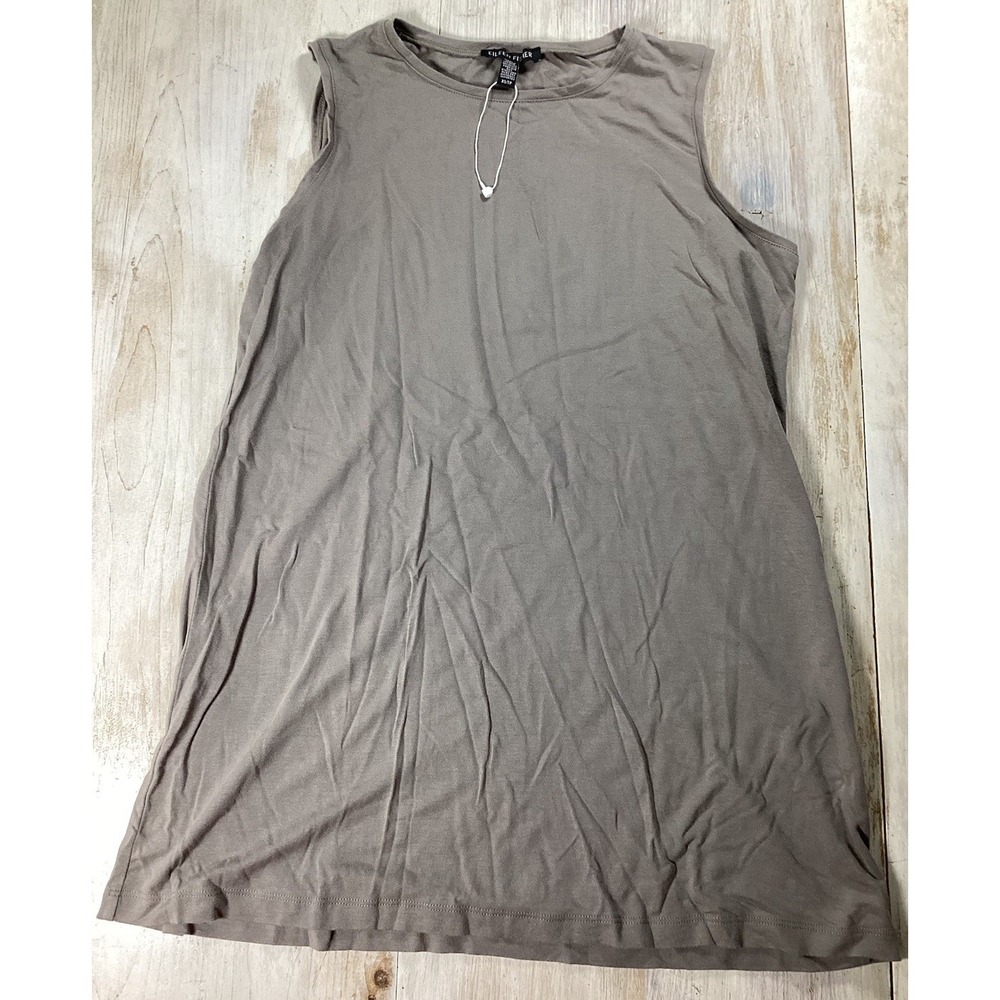 Eileen Fisher Gray Tank Top Women's XS Business Casual Minimalist